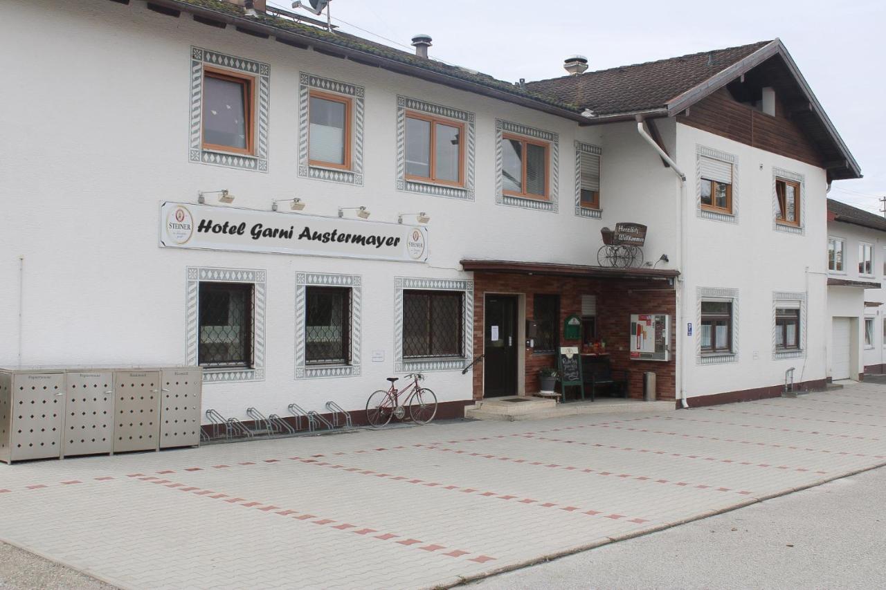 Hotel Garni Austermayer Traunreut Exteriör bild
